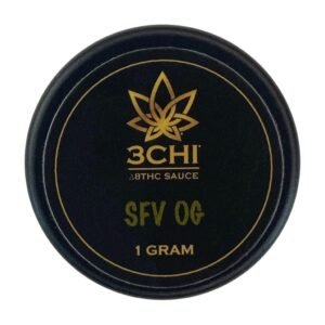 3Chi Delta 8 Dabs Sauce – SFV OG (1 or 3 grams Delta 8 THC)