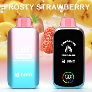 Bimo vape-Turbo-20000-Puffs-Frosty Strawberry